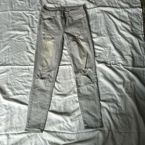 AE Super Stretch Mid Rise Jegging Ankle